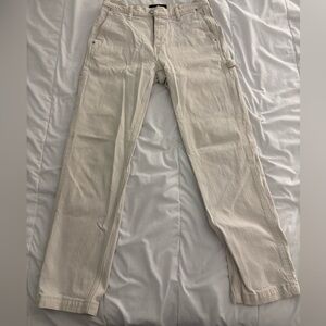 Abercrombie & Fitch Off-White 90s Loose Pants 31x34